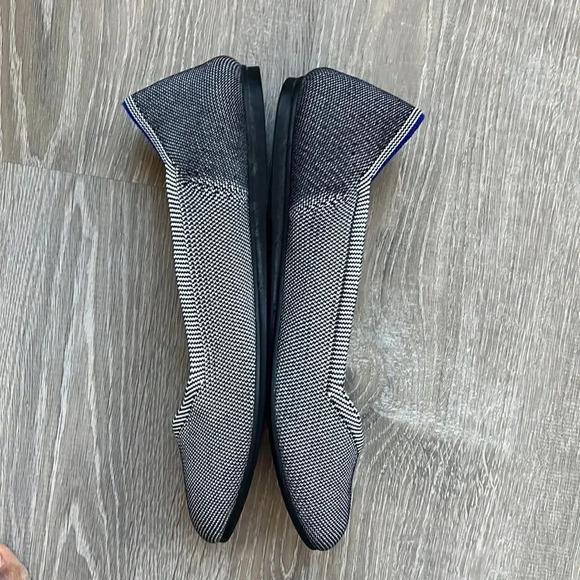 Rothy's ound Toe Birdseye Ballet Flats - Picture 4 of 9